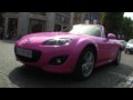 Mazda na różowo :)