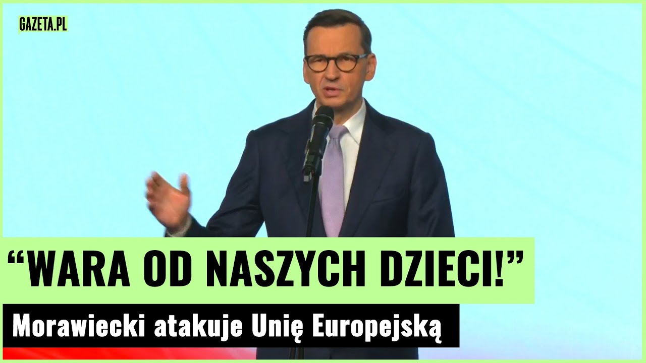Morawiecki ostro komentuje wyrok TSUE. "Ręce precz!" | Gazeta.pl