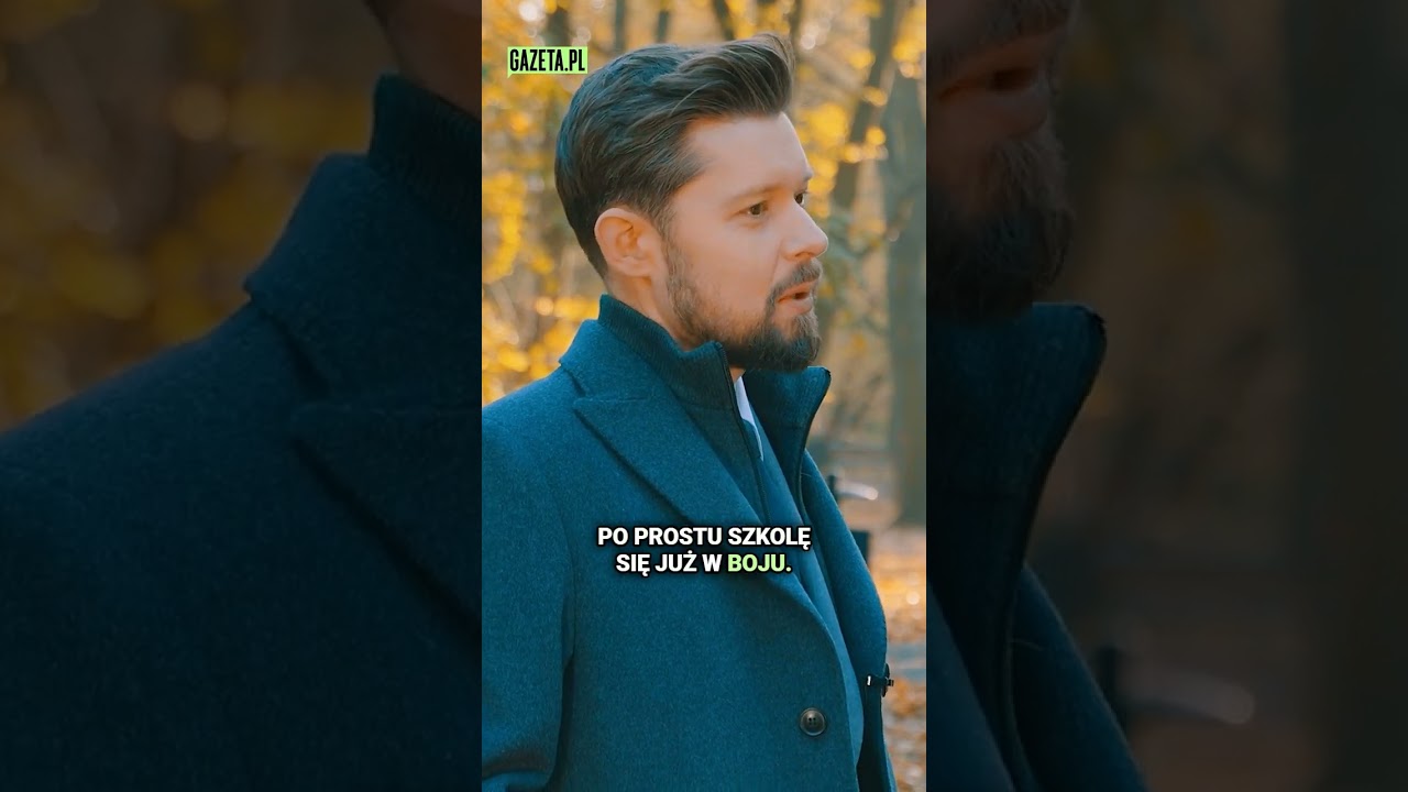 Remigiusz Mróz comments on his acting #shorts #langer #mróz