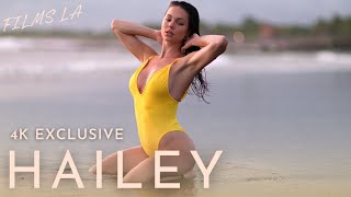 Hailey Rayk Playing Around the Beach | Model Video Video HD