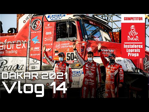Instaforex Loprais Praga Team - DAKAR 2021 - STAGE 12 - Vlog 14
