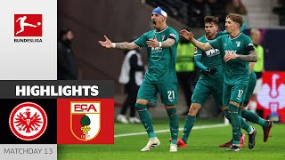 Augsburg Secures Point! | Eintracht Frankfurt — FC Augsburg 2-2 | Highlights | MD 13 – Bundesliga