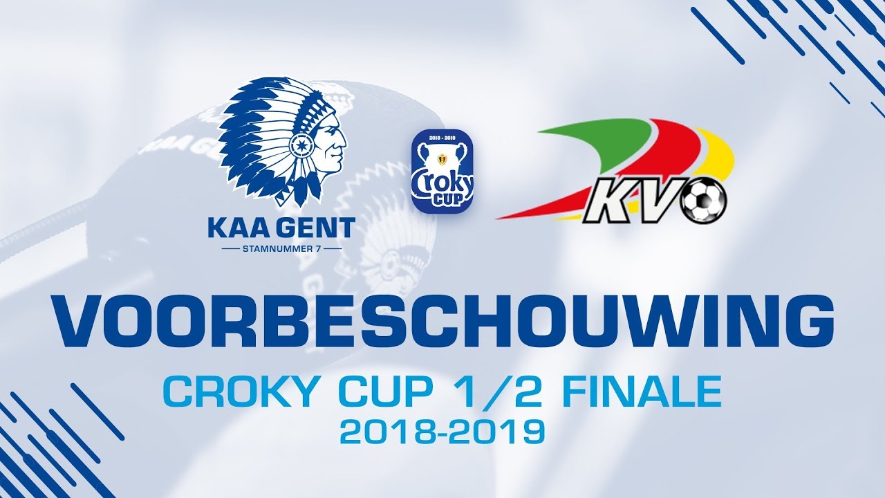 Voorbeschouwing KAA GENT- KV Oostende (Croky Cup)