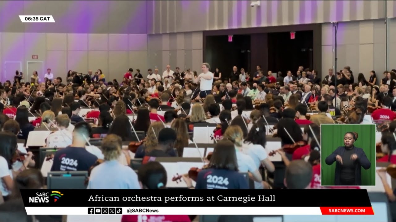 Africa United Youth Orchestra wows audiences at World Orchestra Week in New York City