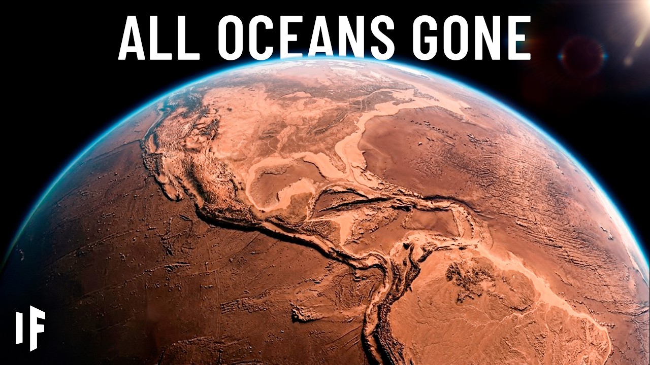 What if the oceans exploded into the sky, and it caught fire?
