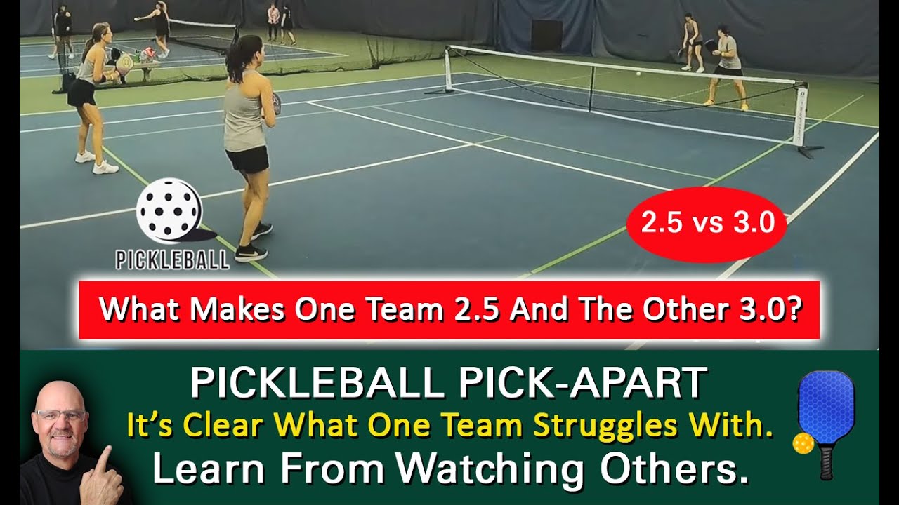 Pickleball! What Sets These Teams Apart? Learn By Watching Others!