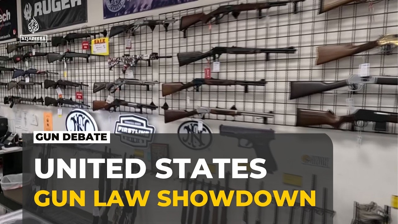US gun control debate: States face legal challenges over assault weapons ban