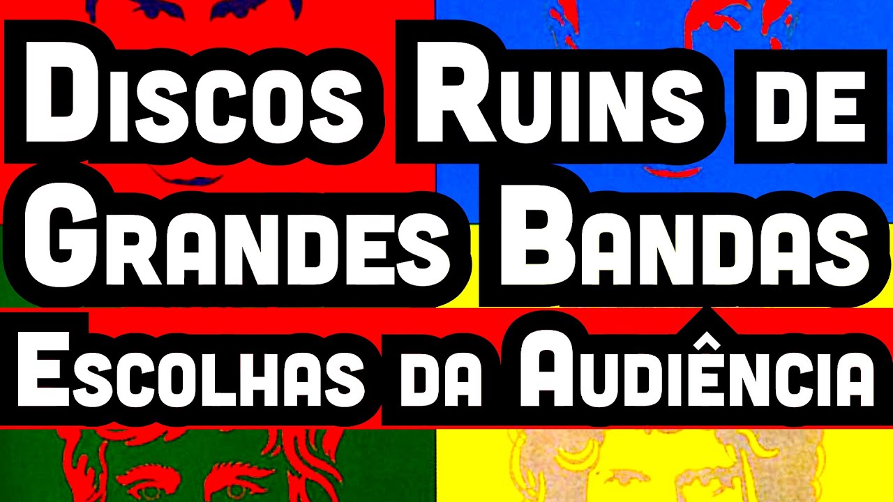 DISCOS RUINS de BANDAS BOAS ⭐️ ESCOLHIDOS PELA AUDIÊNCIA ⭐️