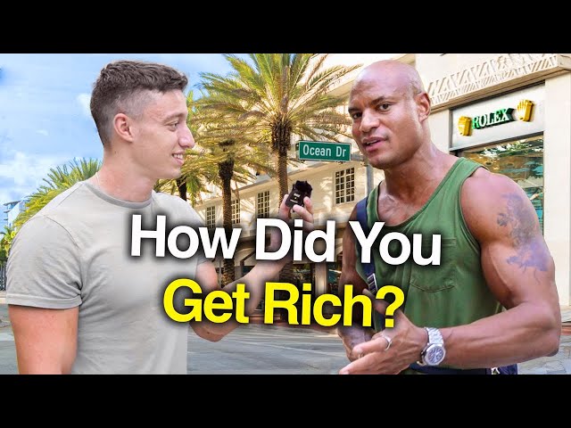 Asking Millionaires in Miami How They Got Rich