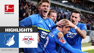 Hoffenheim Win Dramatic Match! | TSG Hoffenheim — RB Leipzig 4-3 | Highlights | MD 11 – Bundesliga