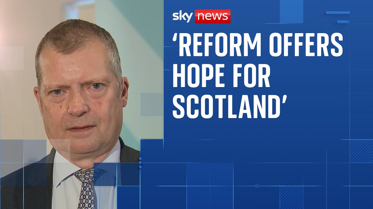 Reform UK offers 'hope for Scotland' says defector Graham Simpson