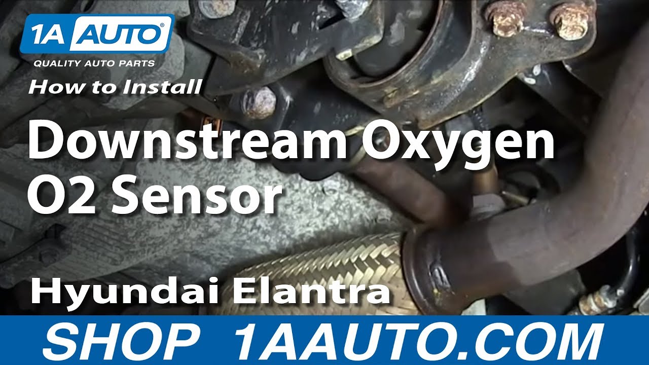 How To Replace Install Downstream Oxygen O2 Sensor 2001-06 ... ford focus tdci fuel system diagram 