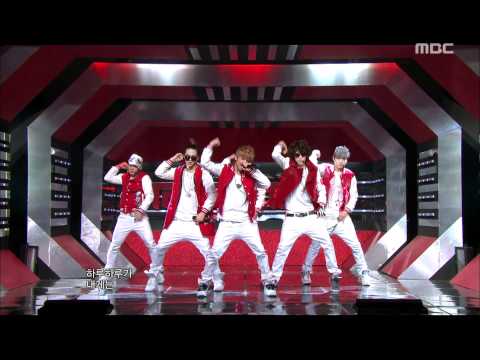 TEEN TOP - Crazy, 틴탑 - 미치겠어, Music Core 20120114