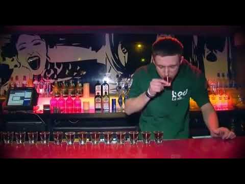 Drinking 40 shots of liquor