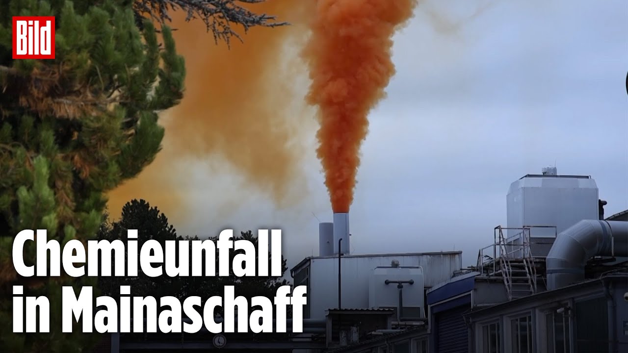 Giftalarm in Unterfranken: Gelbe Rauchwolke sorgt nach Chemieunfall für Angst