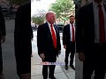 WATCH: Trump is out and heading to dinner in DC following crime crackdown  #shorts #trump #news #usa  - 00:17 min - News - Video
