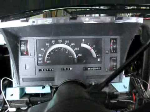 S-10 dash re-done - YouTube 89 chevy s10 blazer stereo wiring harness diagram 