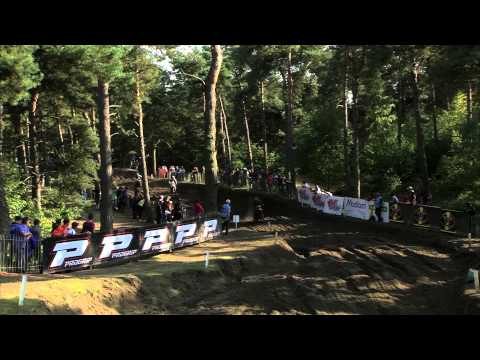 MXGP of Benelux 2013 - Ken De Dycker Pass on Simpson and Desalle 