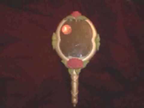 beauty and the beast mirror toy 90s