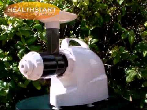 Healthstart Compact Juicer / Mincer - YouTube