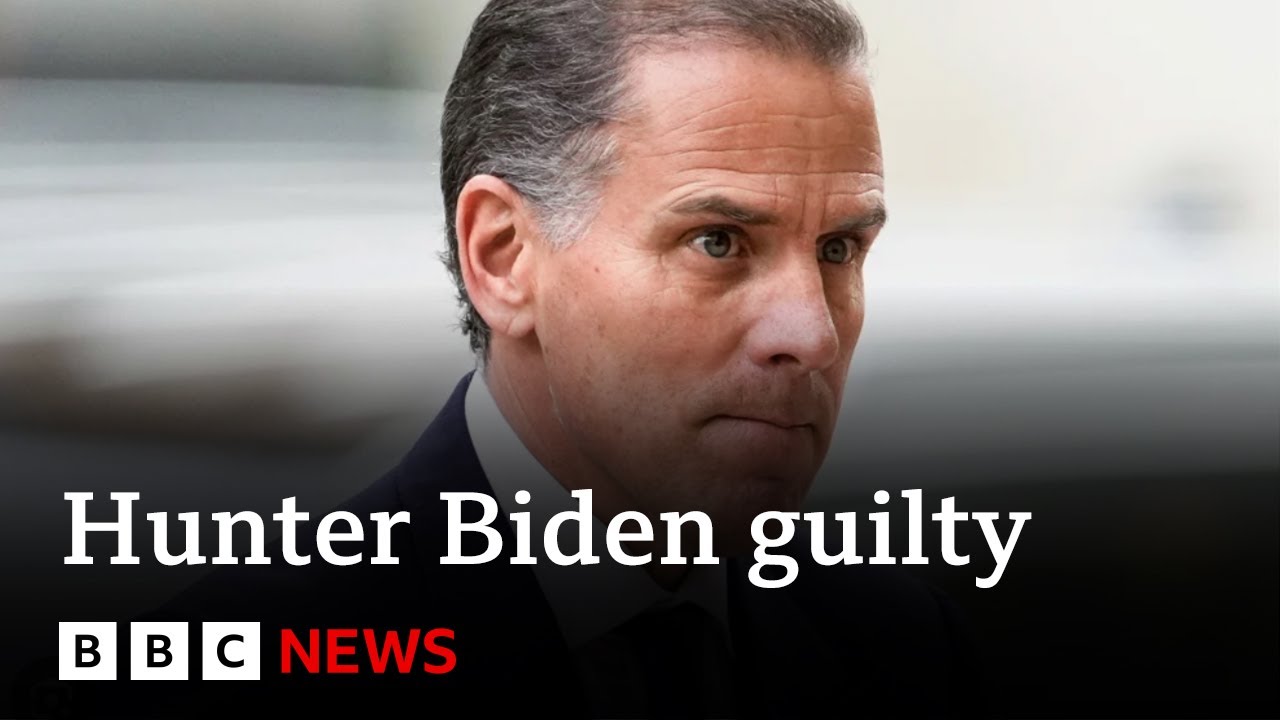 Hunter Biden guilty of all charges in gun trial | BBC News