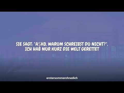 Pashanim - erstersommerohnedich (Lyrics)