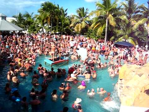 Key West Fantasy Fest Dante's Pool Party - YouTube