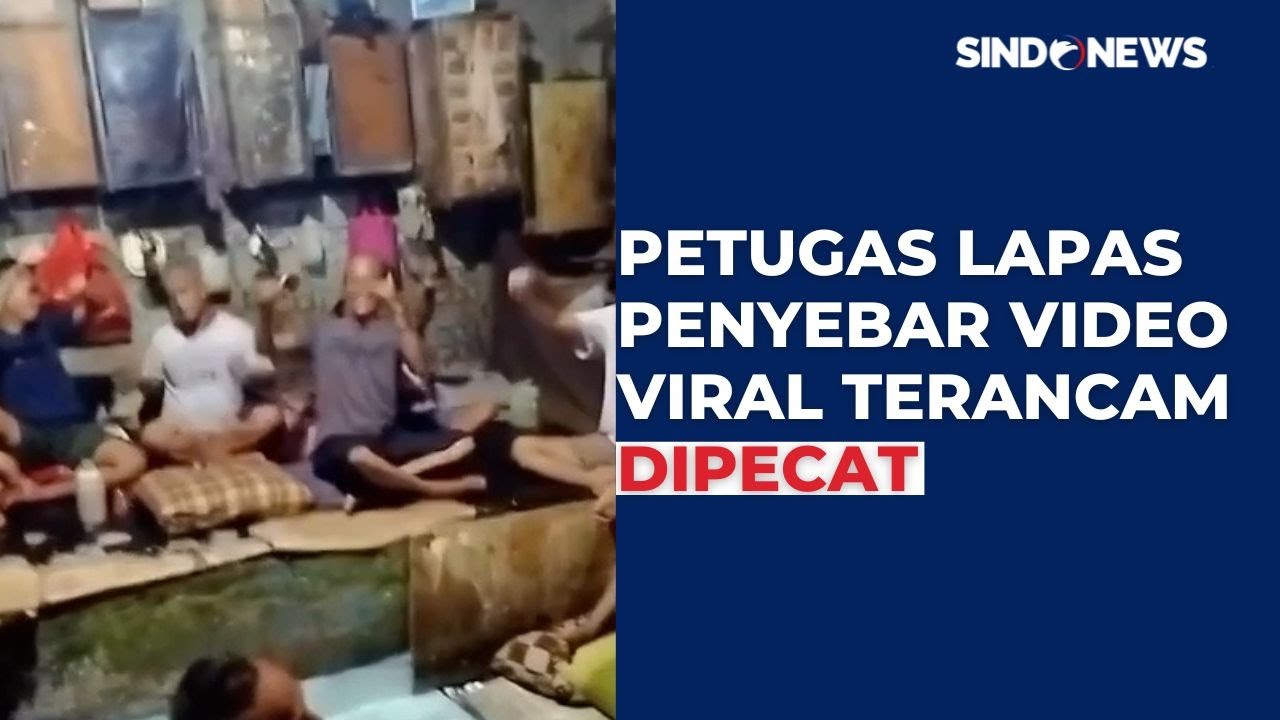 Viral Tahanan Joget Pesta Barang Haram di Lapas Sumsel, Video Disebarkan Petugas
