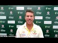 David Warner after the conclusion of the third Vodafone mens Ashes Test at the MCG - 14:33 min - News - Video