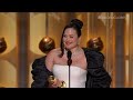 Lily Gladstone Wins Female Actor in a Motion Picture - Drama | Golden Globes(CBS) - 03:10 min - News - Video