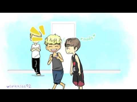 EXO Kris waiting for Tao
