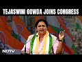Lok Sabha Elections 2024 | BJPs Tejaswini Gowda Joins Congress Ahead of Lok Sabha Elections