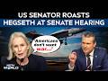 Americans Dont Want War: US Senator Gillibrand Roasts Pete Hegseth At Fiery Senate Hearing