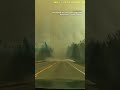 Dashcam video shows family escaping wildfire in Canada  - 00:37 min - News - Video