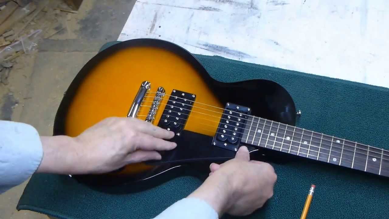 Epiphone Les Paul Special 2 Pick Guard Install - YouTube epiphone special 2 wiring diagram 