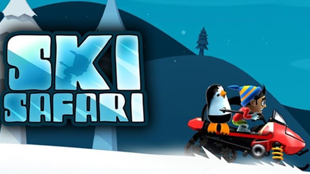 Ski Safari A Free Stunt Game throughout Awesome in addition to Attractive ski jumping miniclip for  Property