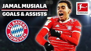 Jamal Musiala — All Goals and Assists 2022/23