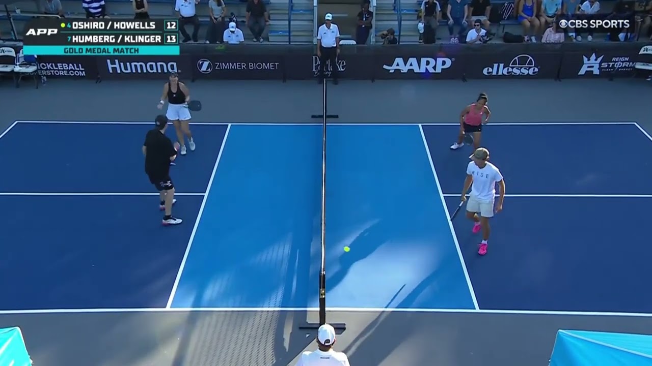 Oshiro/Howell v Humberg/Klinger | Great Hands | Mixed Doubles | APP Tour | Pickleball