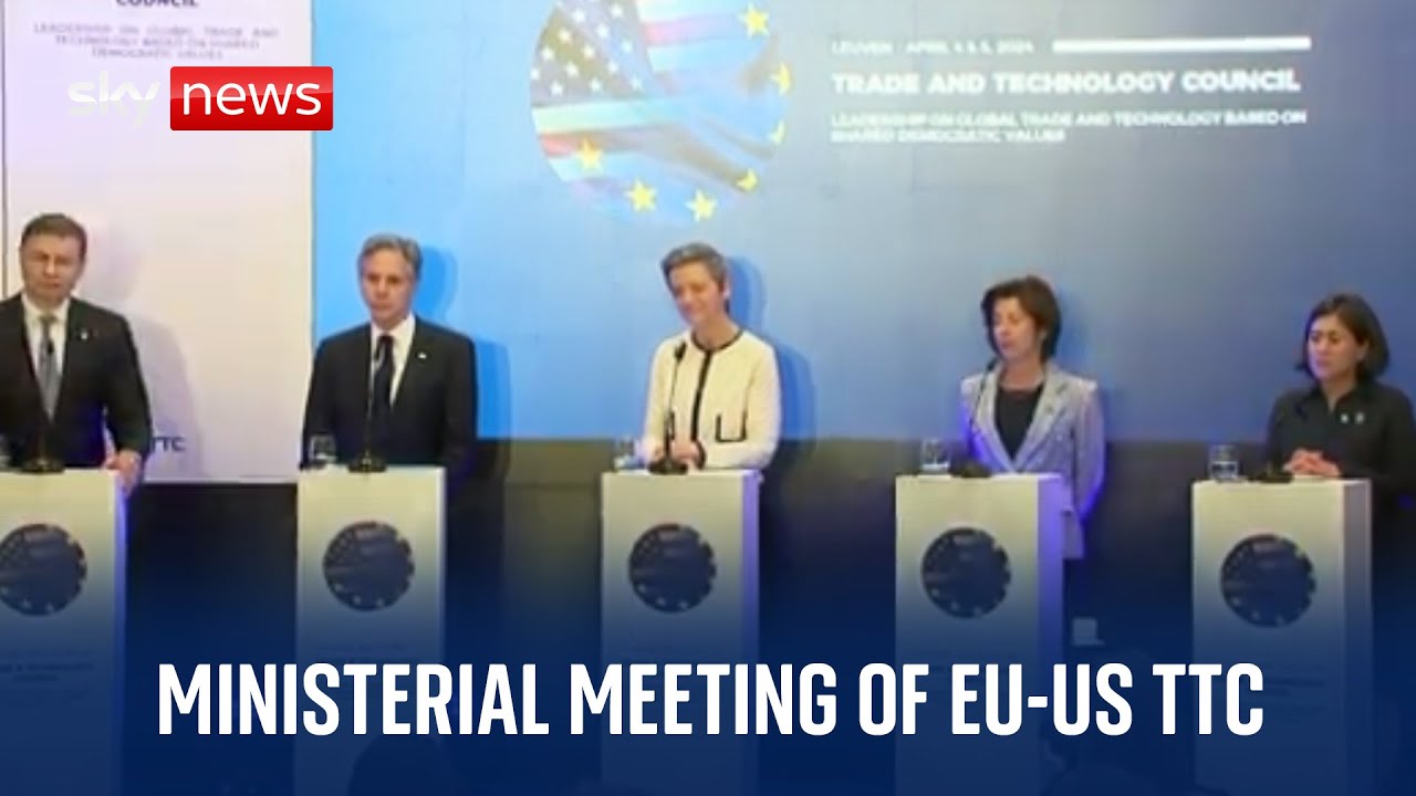 Watch live: Ministerial meeting of EU-US Trade and Technology Council