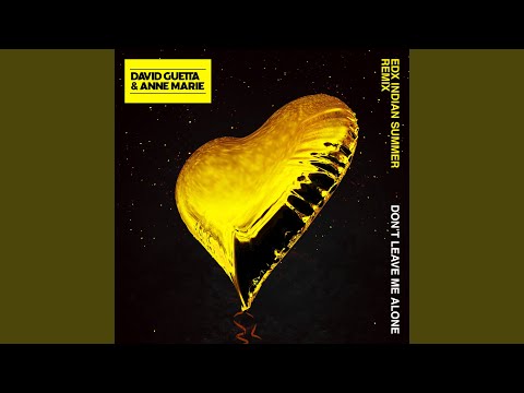 Don't Leave Me Alone (feat. Anne-Marie) (EDX's Indian Summer Extended Mix)