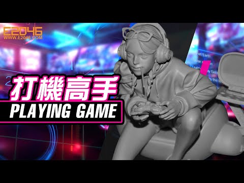Playing Game Figure Assembling Preview
