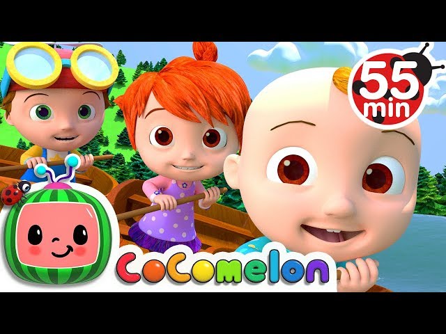 Row Row Row Your Boat | +More Nursery Rhymes & Kids Songs - CoCoMelon