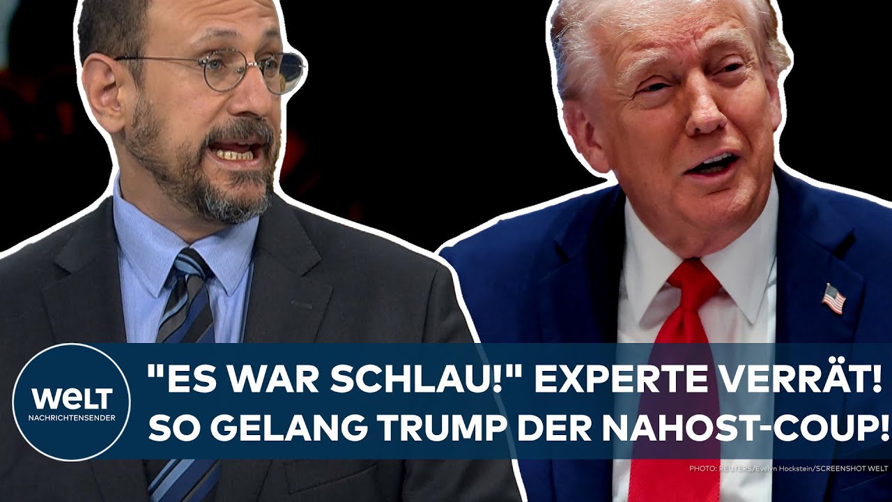 DONALD TRUMP: "Es war schlau!" Experte verrät! So gelang dem US-Präsidenten der Nahost-Coup!