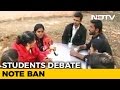 Cashless Society Best Move For India? Students Debate