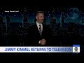 Jimmy Kimmel returns to late night television  - 03:56 min - News - Video