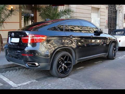 Bmw x6 blacked out #2