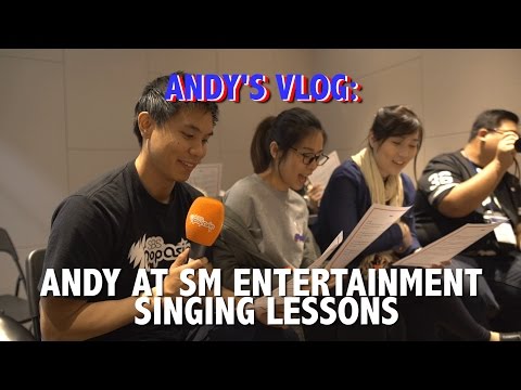 Andy's Vlog: Singing lessons at SM Entertainment