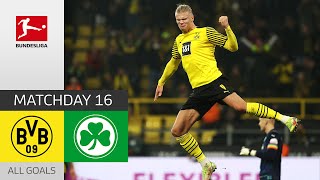 Haaland Again with a Brace! | Borussia Dortmund — Greuther Fürth 3-0 | All Goals | Matchday 16