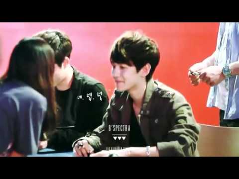 120430EXO-K Fansigning Event- super freaking cute Baekhyun!!