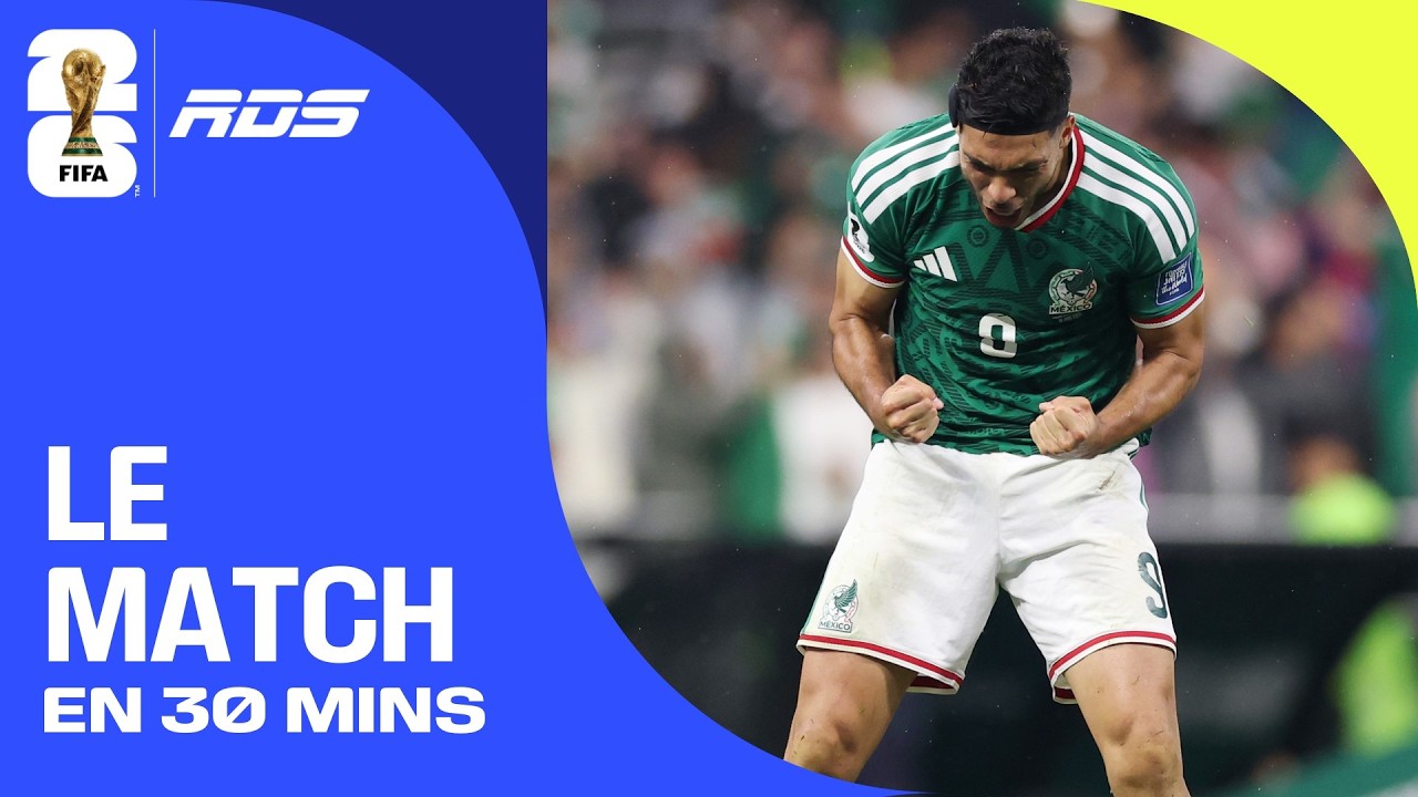 Mexique c. Équateur à la Coupe du Monde de la FIFA 2026 ™ en 30 minutes!